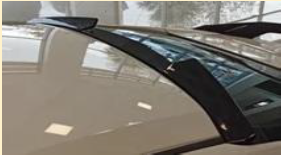 V Style Cam Üstü Spoiler ürün görseli